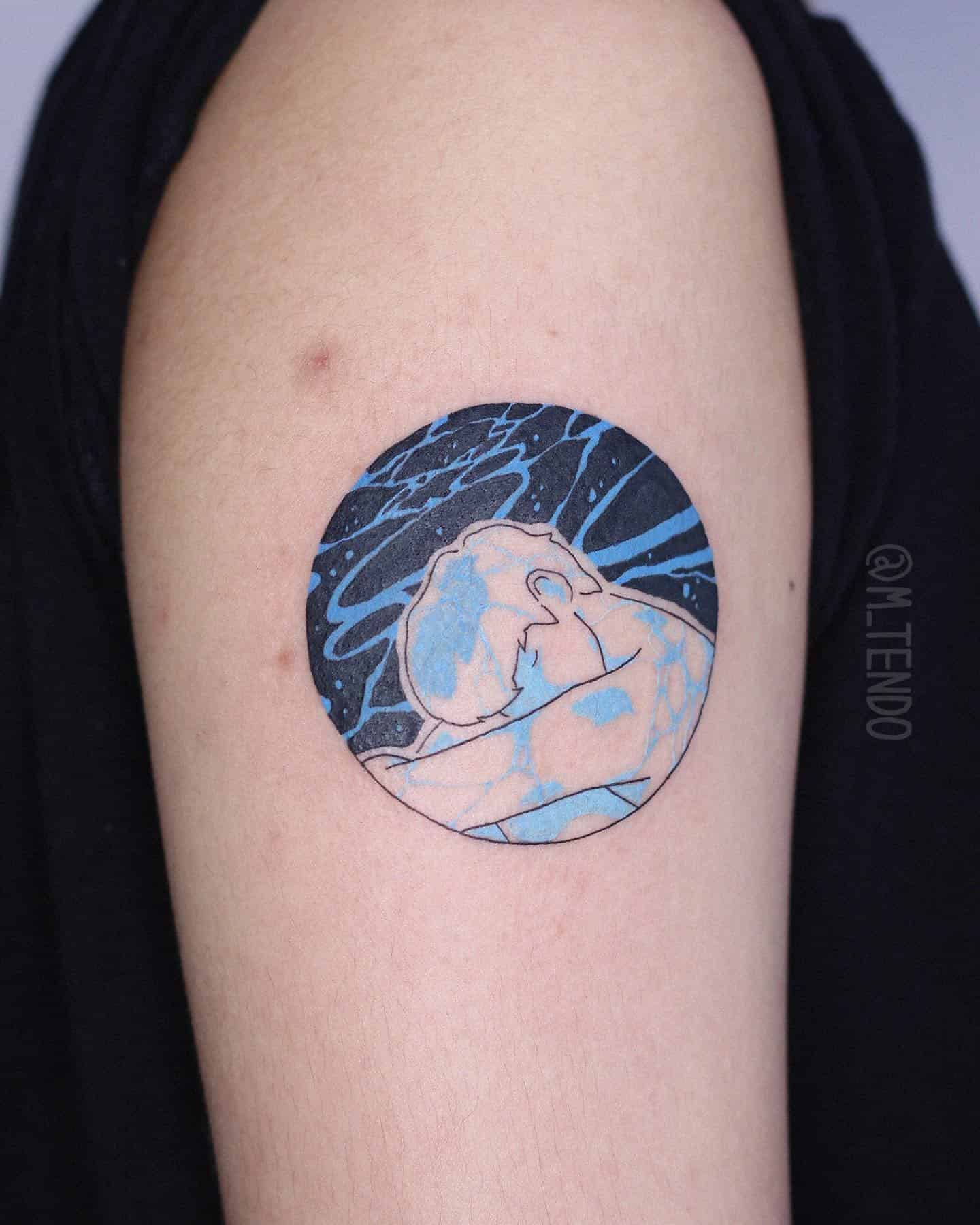 40+ The Most Unique Blue Tattoo Designs