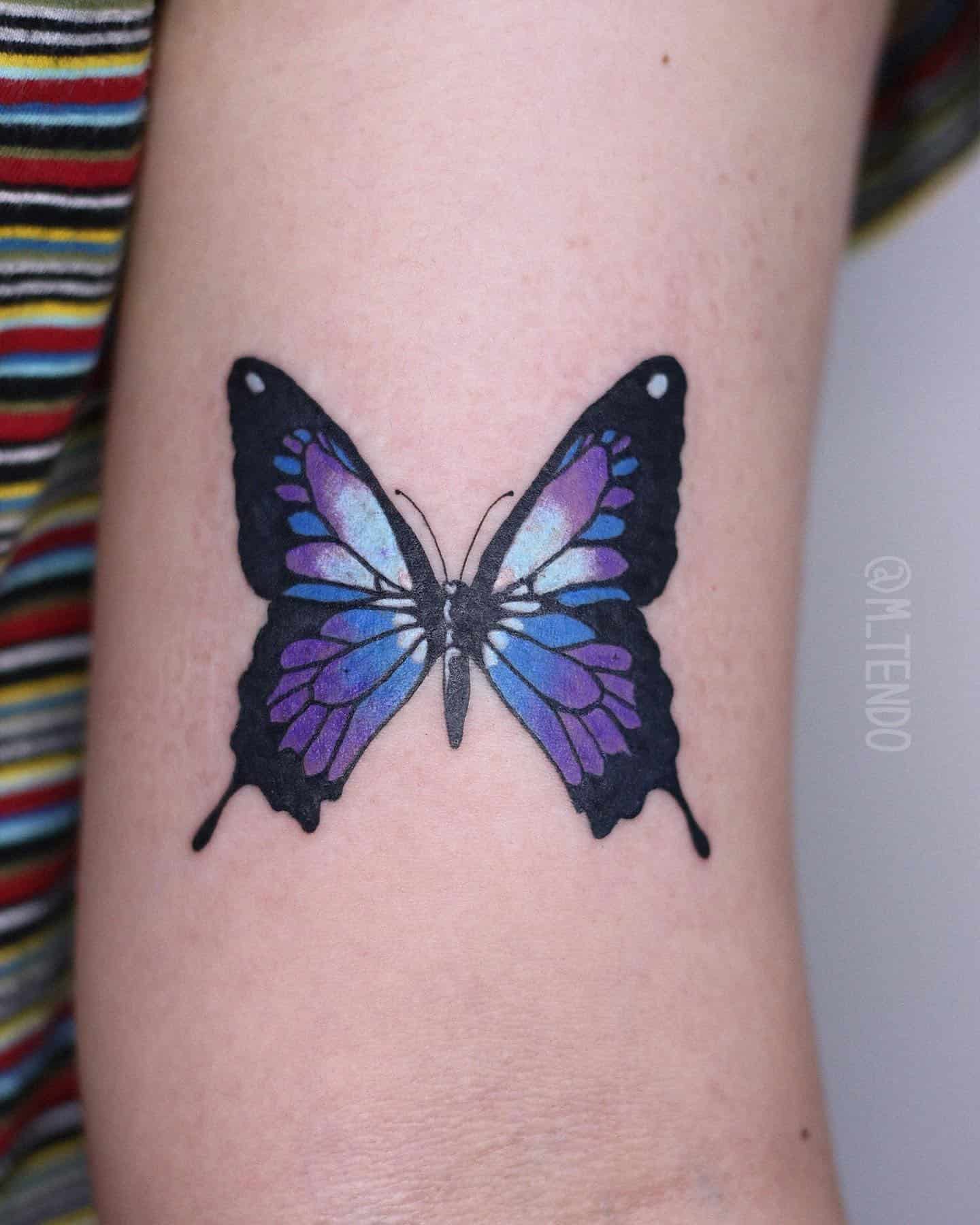 40+ The Most Unique Blue Tattoo Designs