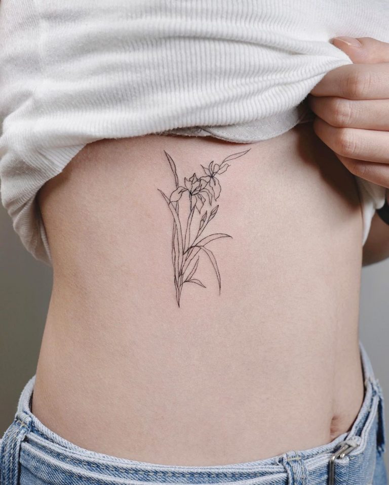 10 Best Iris Tattoo Designs and Meanings
