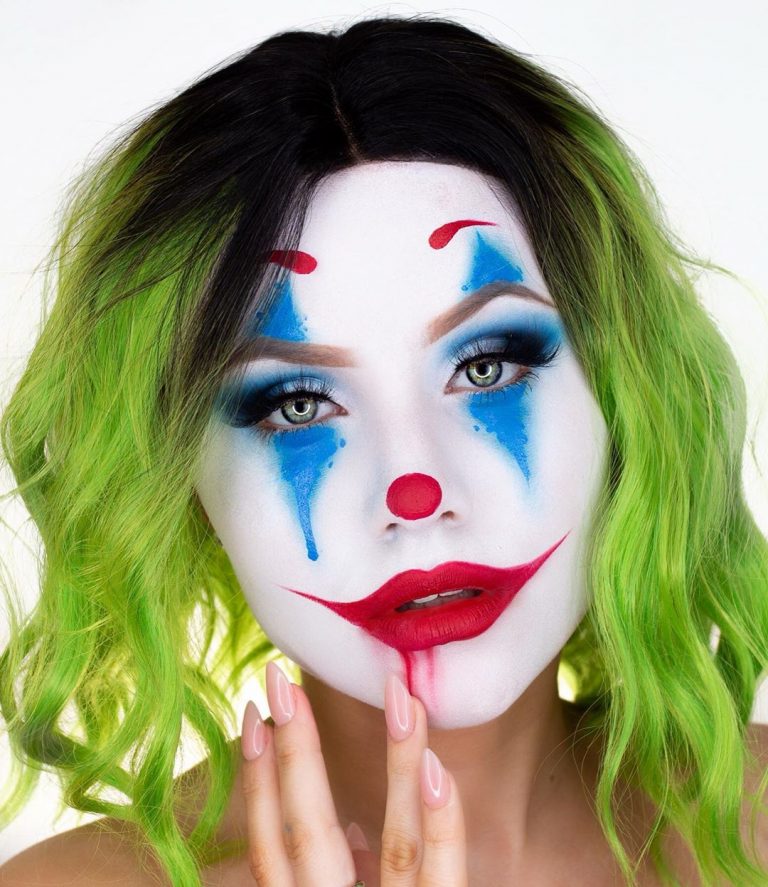 20+ Best Clown Makeup Ideas for Halloween