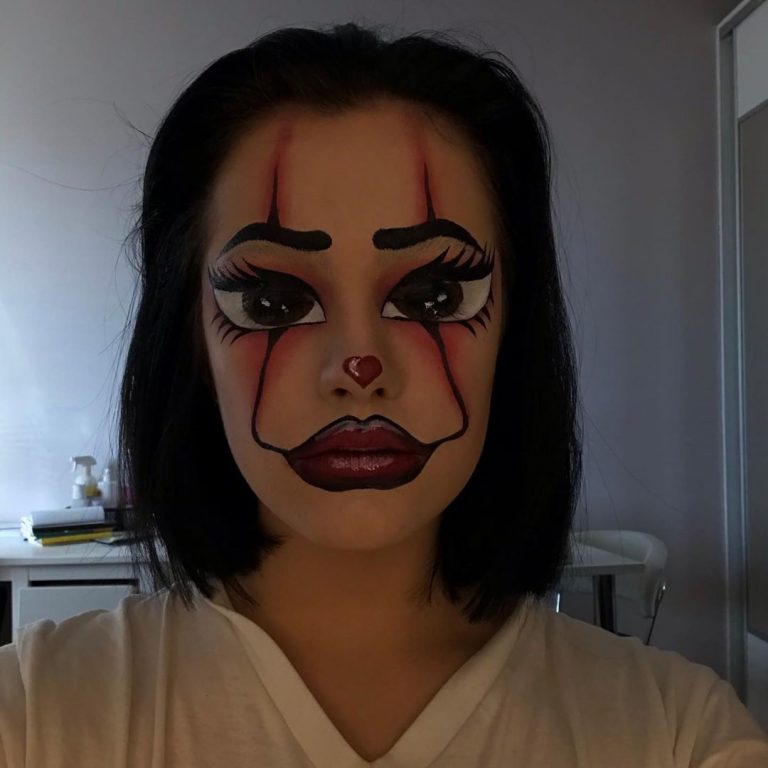 20+ Best Clown Makeup Ideas for Halloween