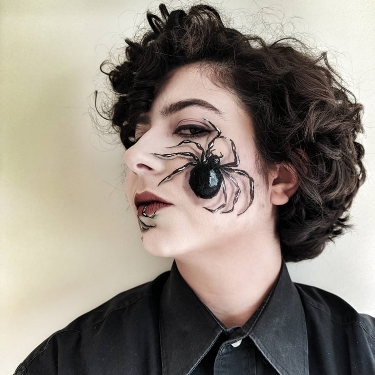 20+ Creepy Spider Makeup For Halloween 2020