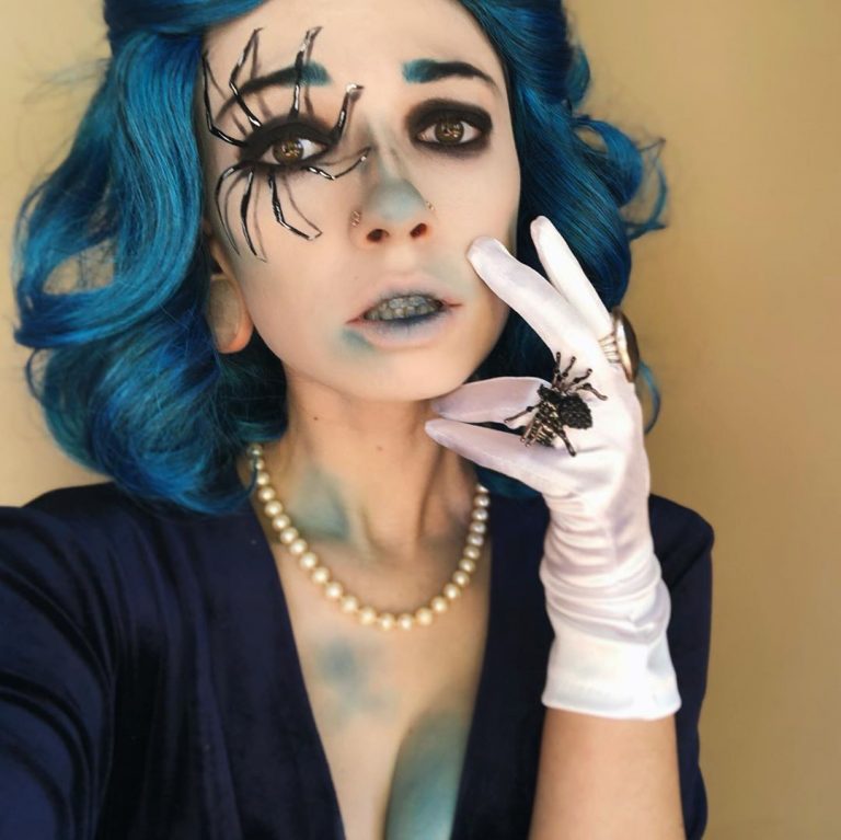 20+ Creepy Spider Makeup For Halloween 2020