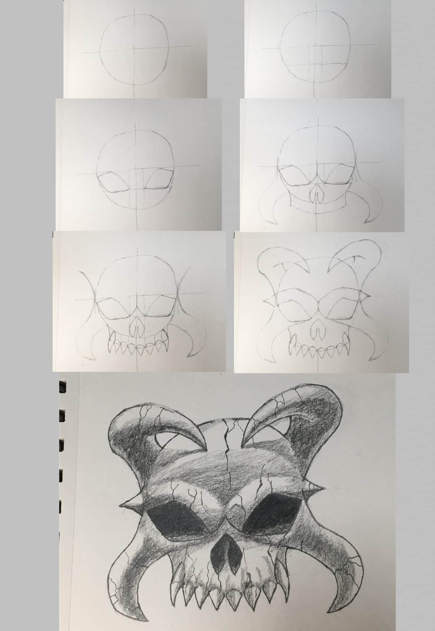 How to Draw a Demon | Step by Step Tutorial - HowLifeStyles