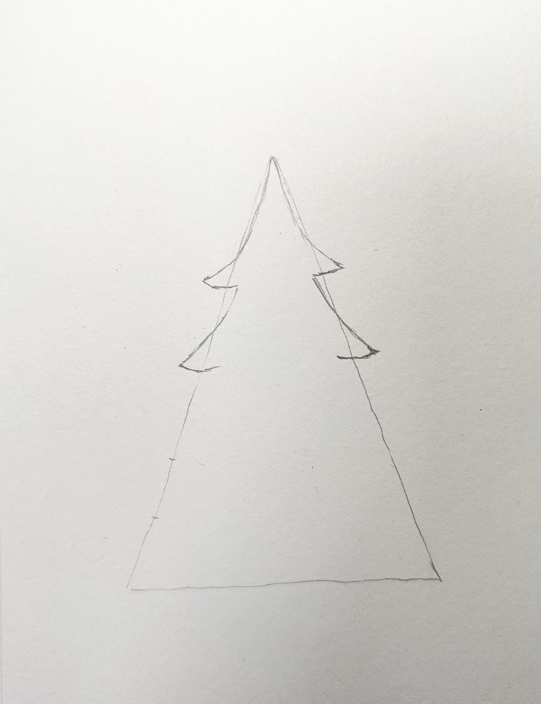 How to Draw Christmas Tree Decorate