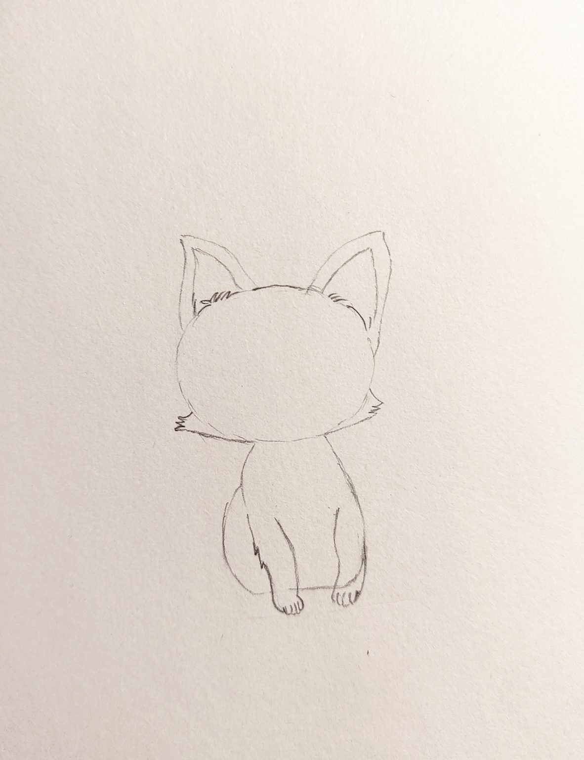 How to Draw Cute Cat Step by Step