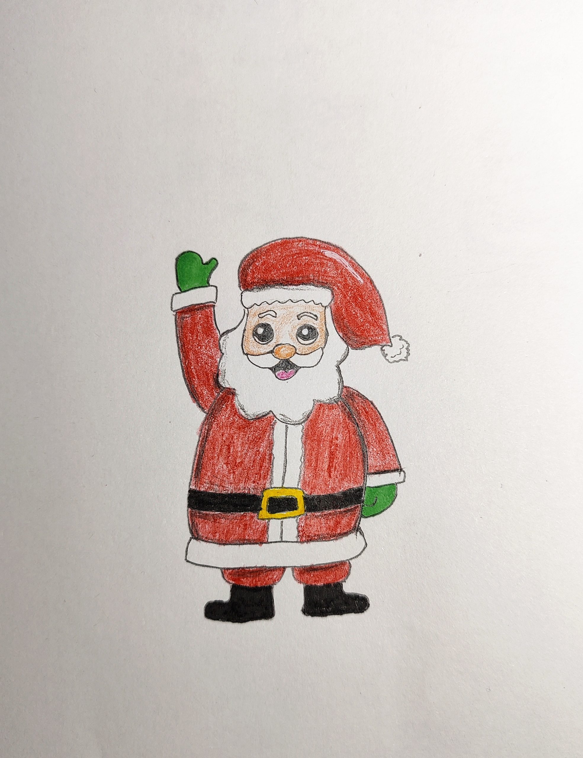 How to Draw Santa Claus Easy Step by Step