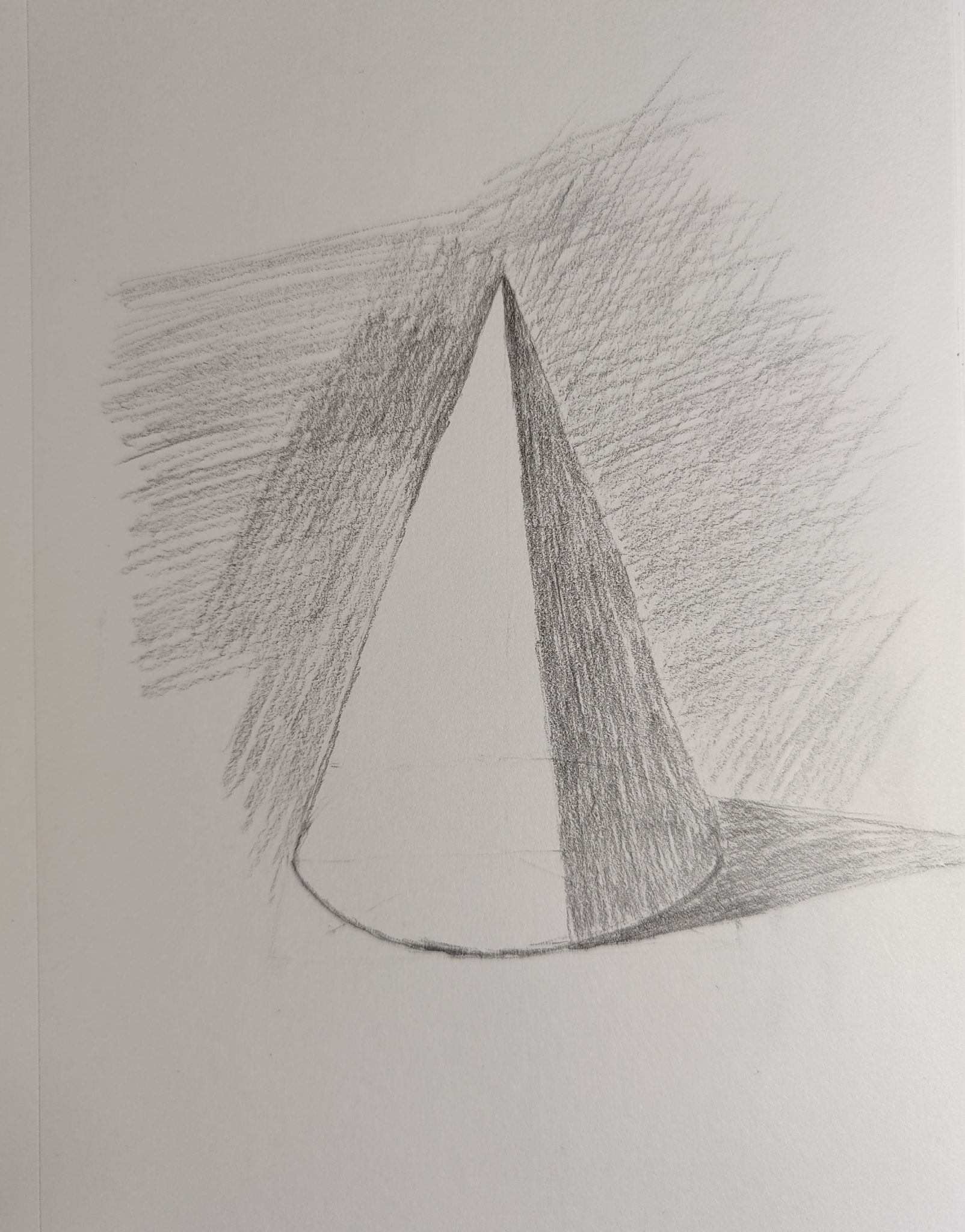 How to Draw a Cone Step by Step