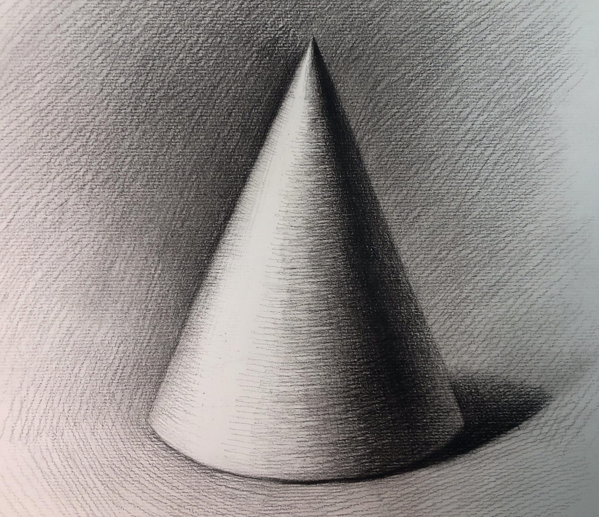 How to Draw a Cone Step by Step