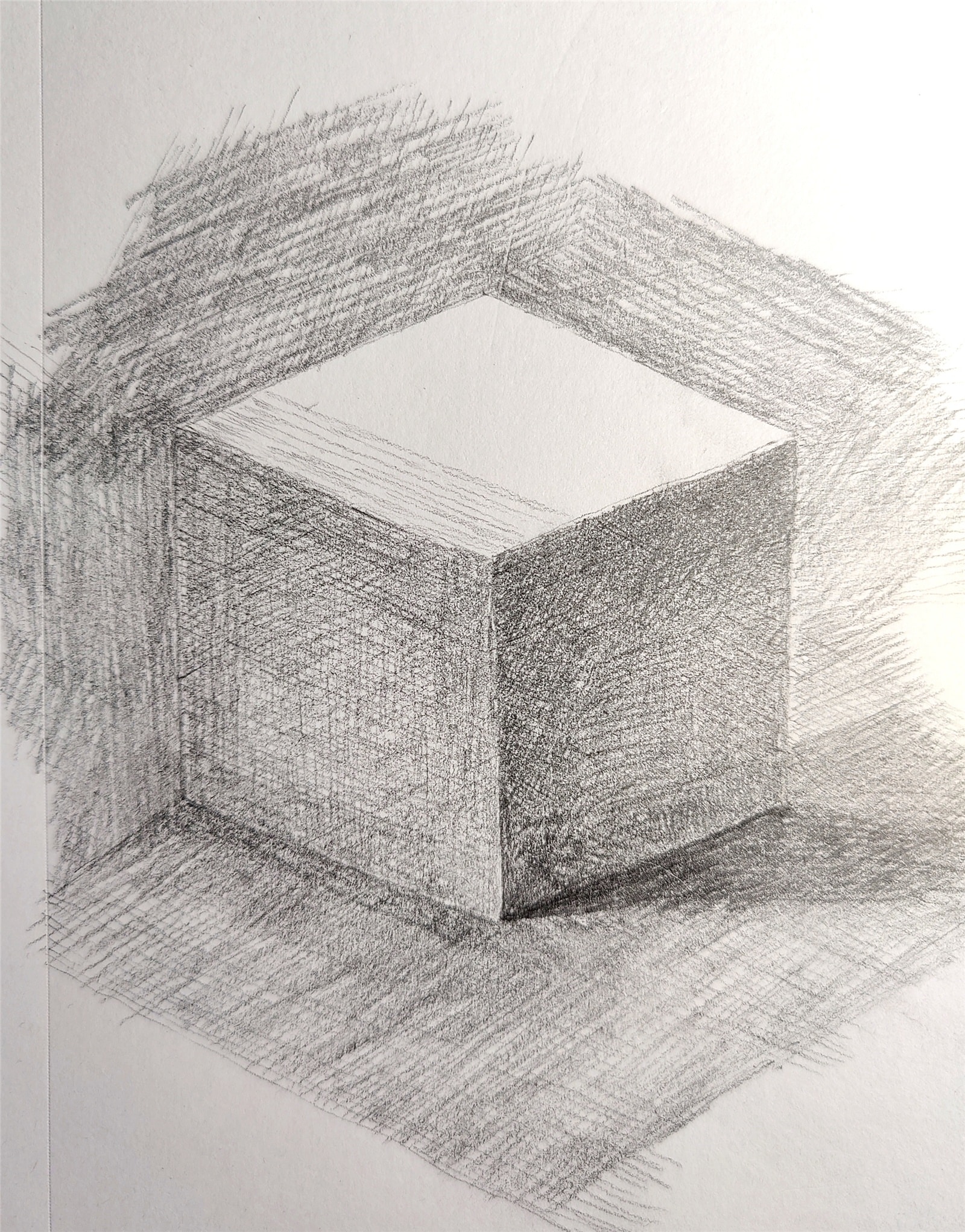 How to Draw a Cube Step by Step