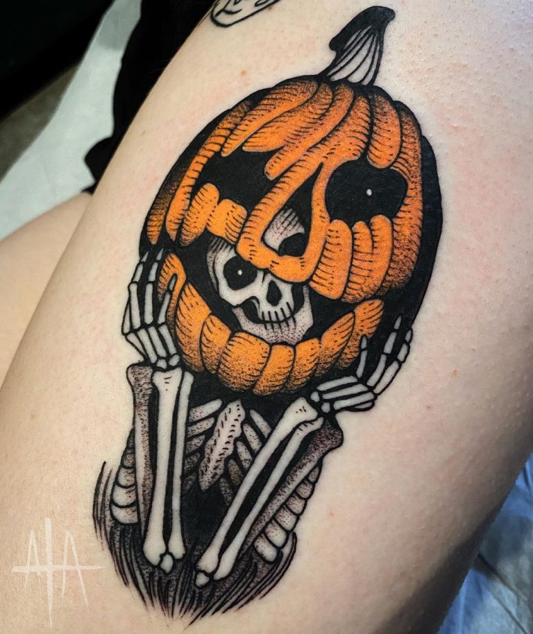 10+ special pumpkin tattoo ideas 2021