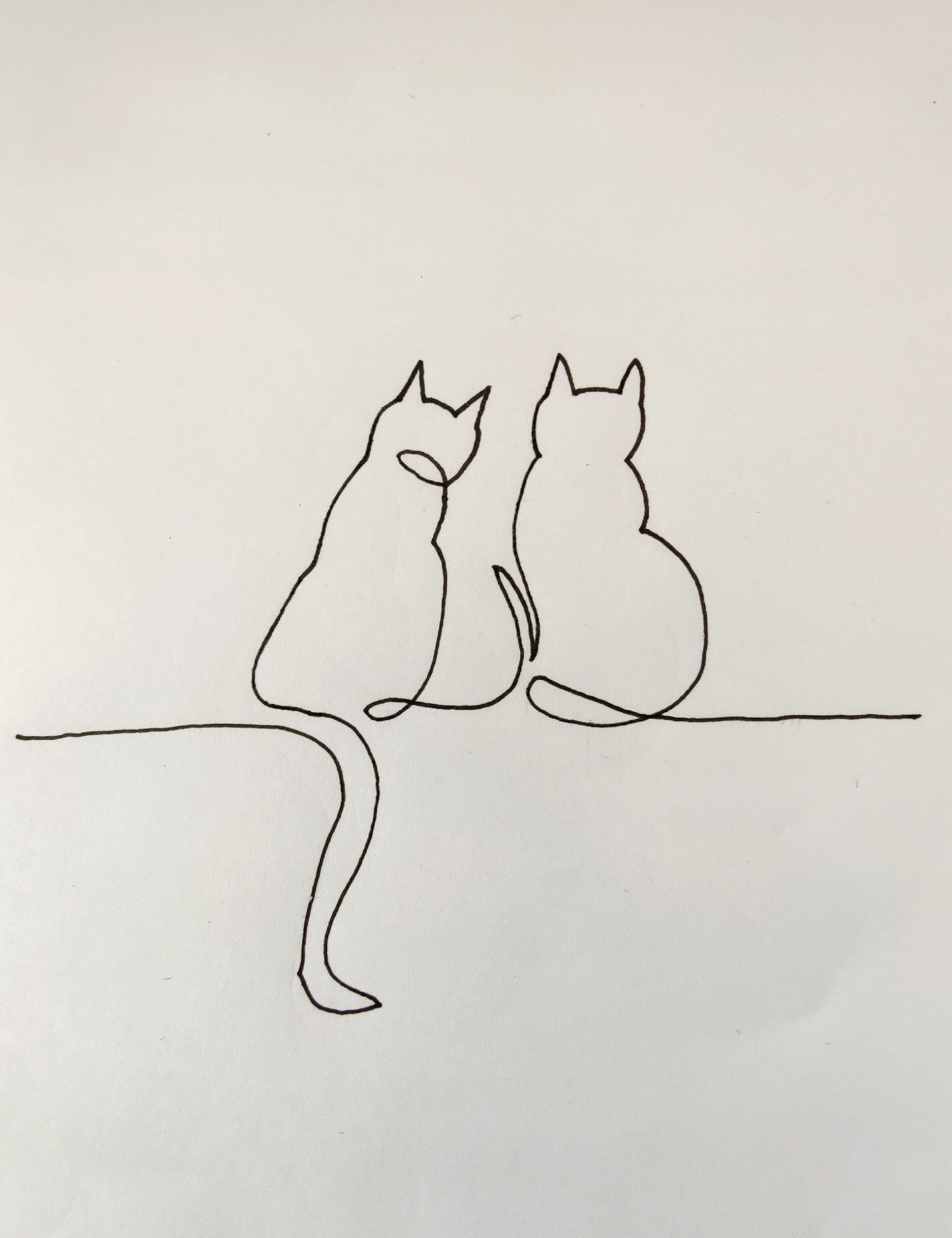 Learn How to One Line Drawing Animals