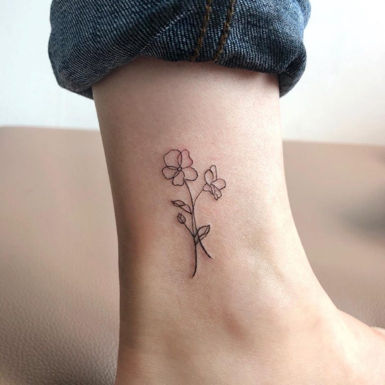 February Birth Flower Tattoos Meaning and Ideas