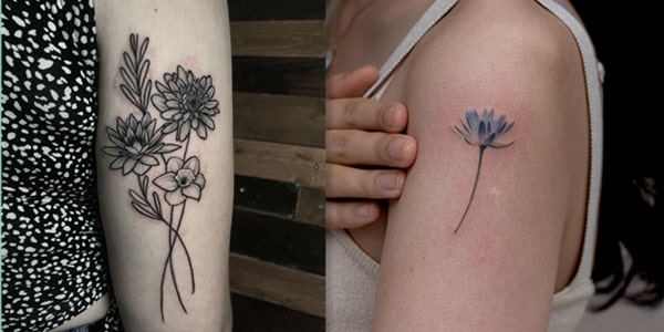 July Birth Flower Tattoos-20210728
