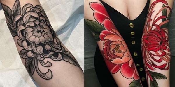 November Birth Flower Tattoo-20210805