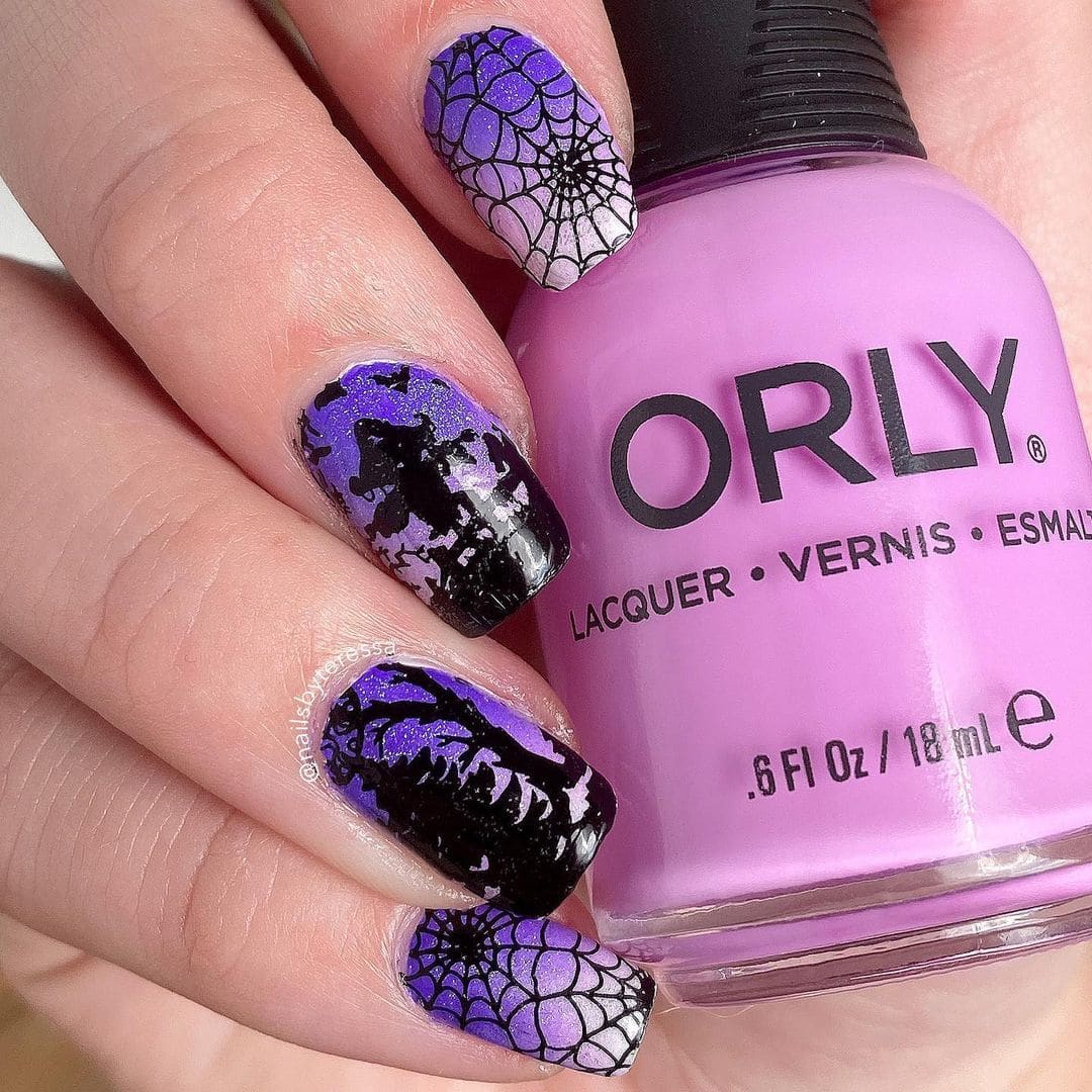 20 Halloween Nail Art Designs Easy to Copy