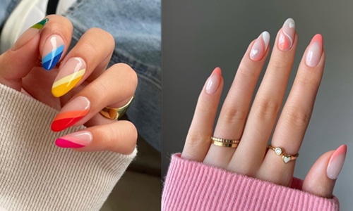 Simple Spring Nails-20220407