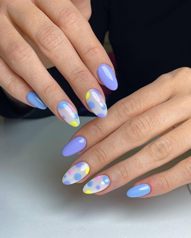 The Best Spring Blue Nails to Inspire You