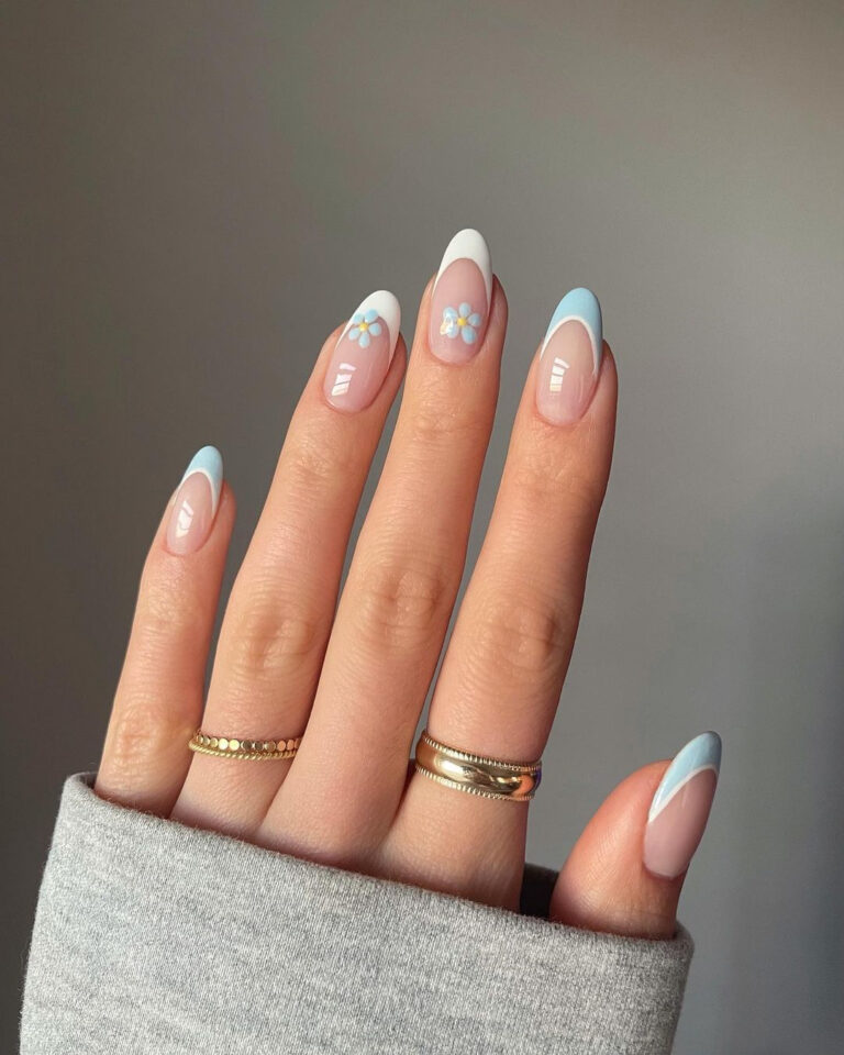 The Best Spring Blue Nails to Inspire You