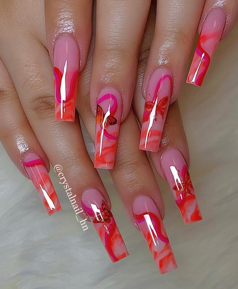 30+ Best Spring Coffin Nails to Inspire You