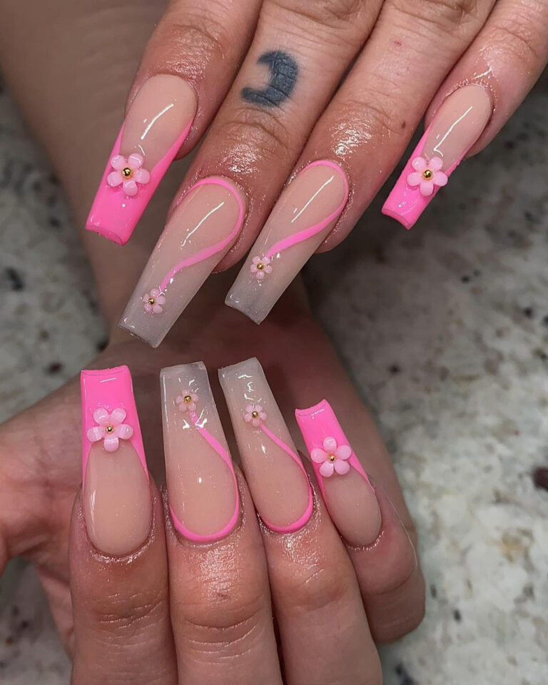 30+ Best Spring Coffin Nails to Inspire You