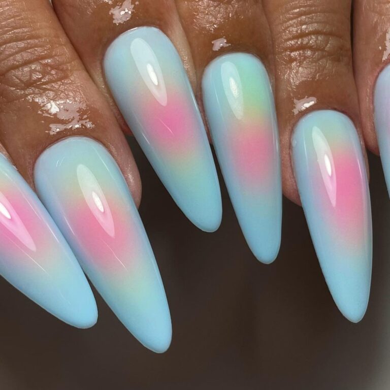 30 Coolest Aura Nails to Inspire You