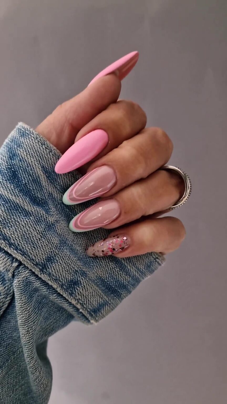 40 Best Pink Spring Nails 2023 to inspire you